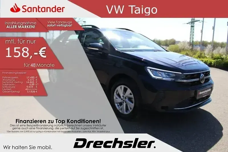 Używany VW Taigo 110 KM (80 kW) 2022 Czarny SUV