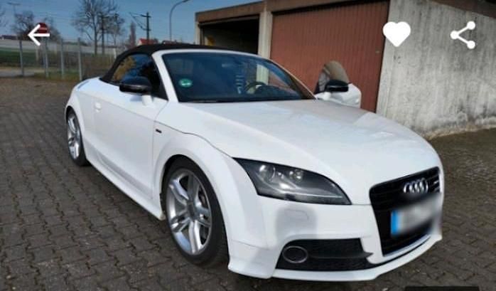 Weiß Gebraucht 2011 Audi TT Cabrio | 13.200 € (Superpreis) - Bild 1/4