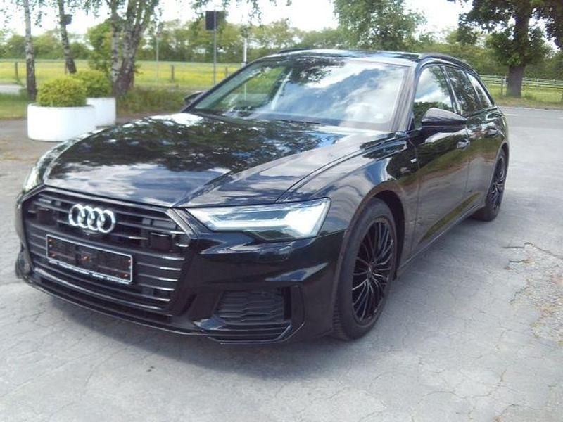 Mythosschwarz metallic (metallic) Gebraucht 2021 Audi A6 Sport Kombi | 34.740 € (Guter Preis) - Bild 1/4