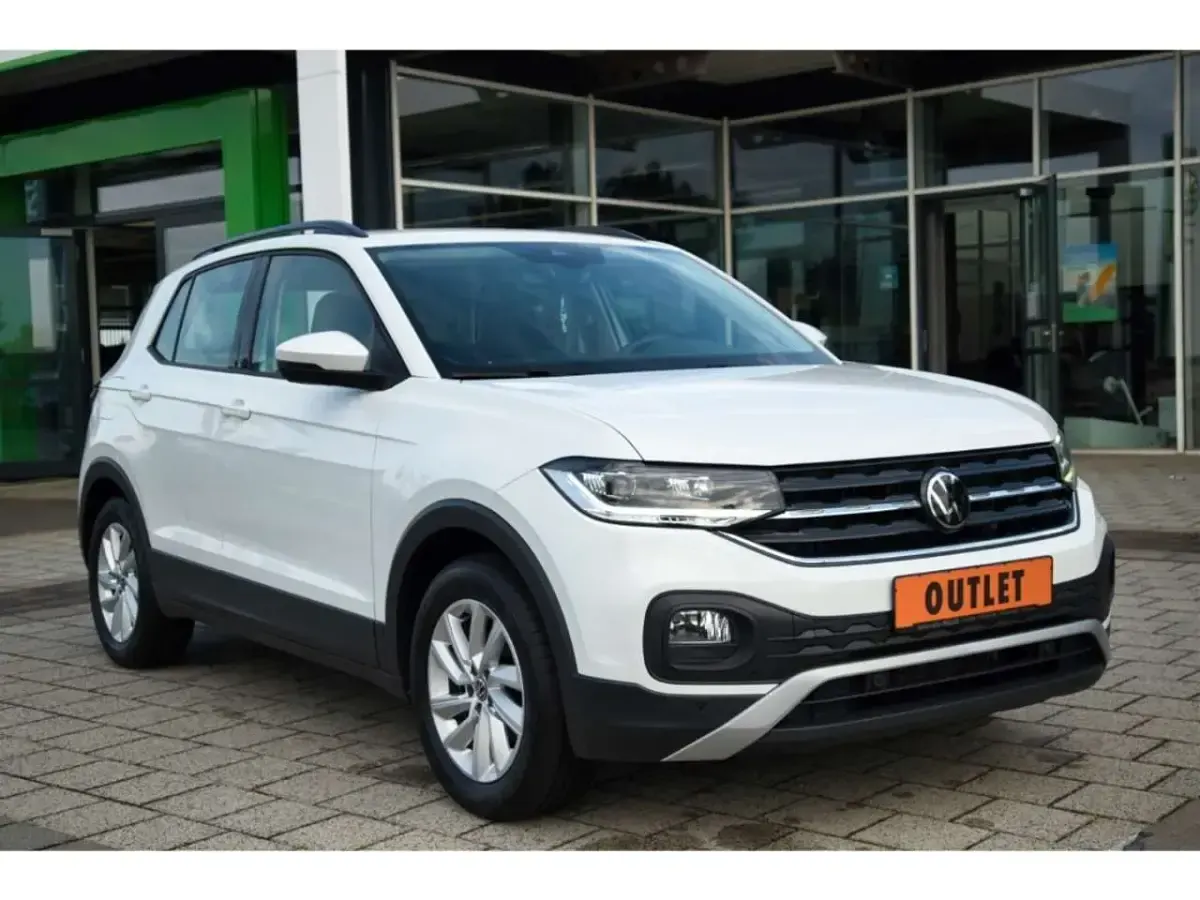 Gebraucht VW T-Cross Life 110 PS (80 kW) 2022 Weiß SUV