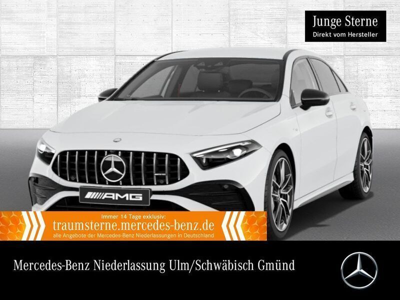 Weiß Gebraucht 2023 Mercedes A35 AMG AMG Limousine | 38.990 € (Fairer Preis) - Bild 1/2