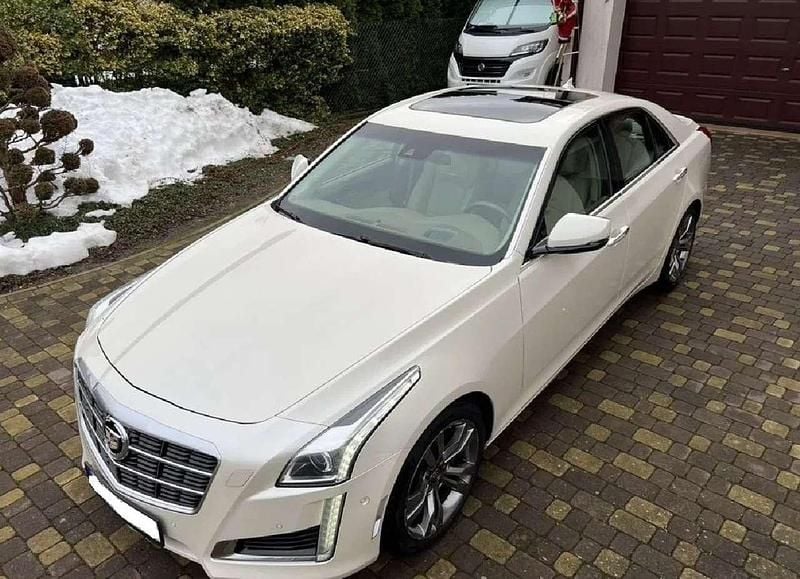 Weiß Gebraucht 2014 Cadillac CTS Limousine | 15.900 € (Superpreis) - Bild 1/4