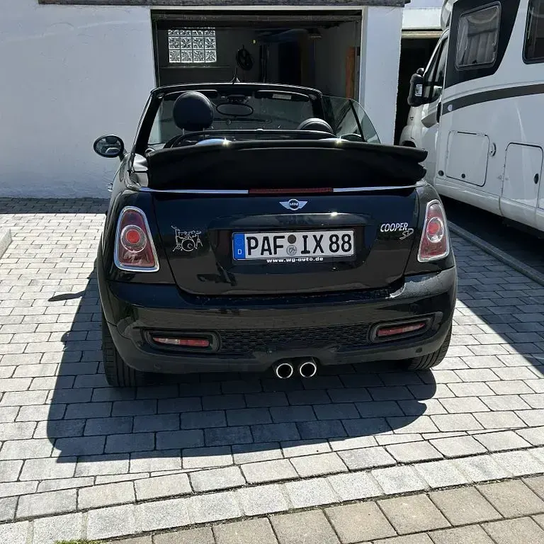 Gebraucht Mini Cooper SD Cabriolet 143 PS (105 kW) 2014 Schwarz Cabrio