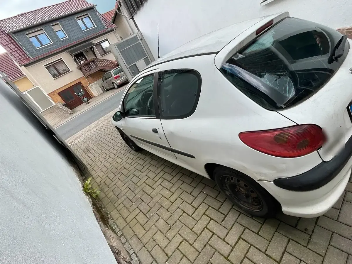 Gebraucht Peugeot 206 68 PS (50 kW) 2005 Weiß Kleinwagen