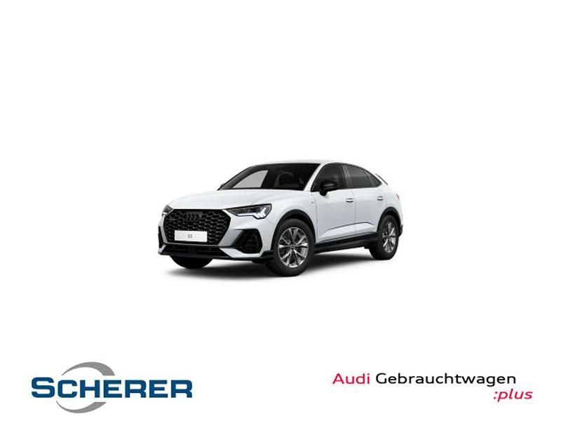 Gletscherweiß metallic (metallic) Gebraucht 2023 Audi Q3 Business SUV | 41.450 € (Teuer) - Bild 1/3