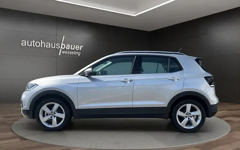 Gebraucht VW T-Cross Style 110 PS (80 kW) 2021 Reflexsilber SUV