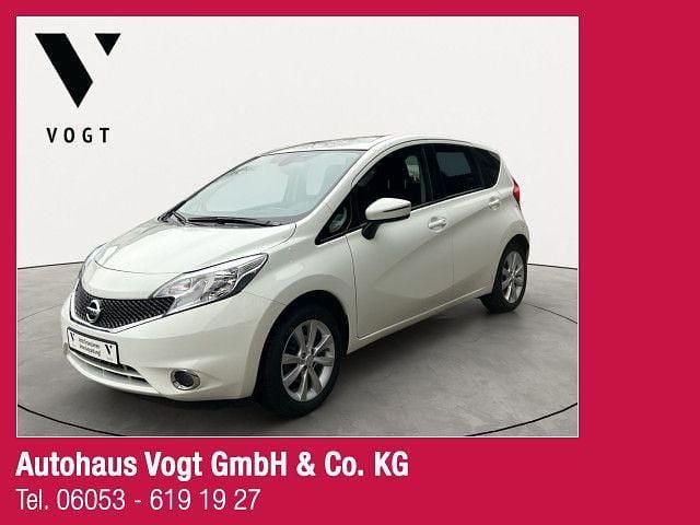 Gebraucht Nissan Note Acenta 98 PS (72 kW) 2015 Weiß Kleinwagen