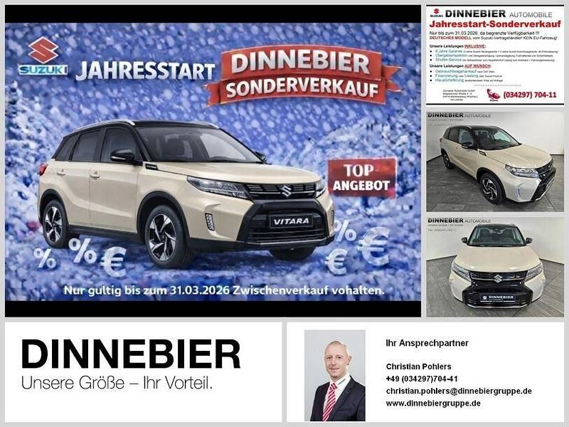 Gebraucht Suzuki Vitara Comfort+ 129 PS (94 kW) 2025 Schwarz (metallic) SUV