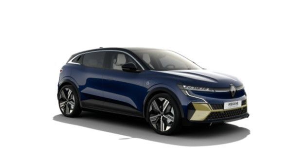 Blau Gebraucht 2023 Renault Mégane Iconic Limousine | 43.517 € - Bild 1/4