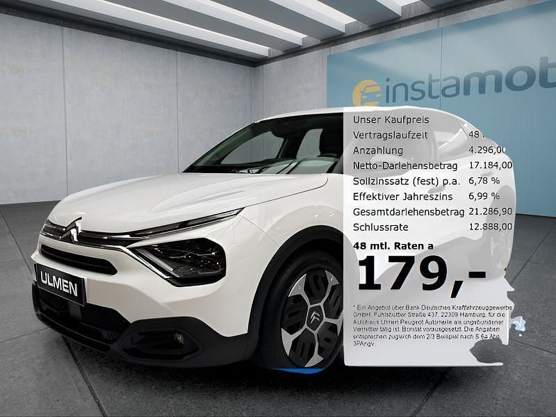 Weiß Gebraucht 2023 Citroën C4 PureTech Limousine | 21.199 € (Fairer Preis) - Bild 1/4