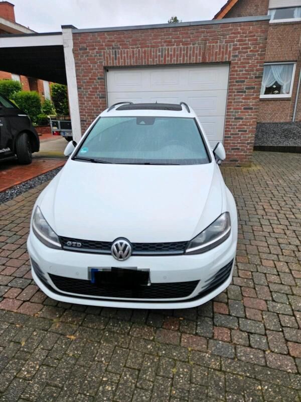 Weiß Gebraucht 2015 VW Golf VII GTD Kombi | 11.500 € (Fairer Preis) - Bild 1/4