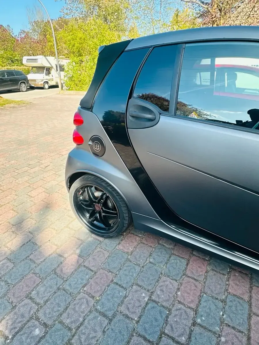 Gebraucht Smart ForTwo Cabrio Brabus 102 PS (75 kW) 2011 Grau Cabrio