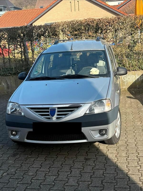 Gebraucht Dacia Logan 87 PS (63 kW) 2007 Silber Van / Kleinbus