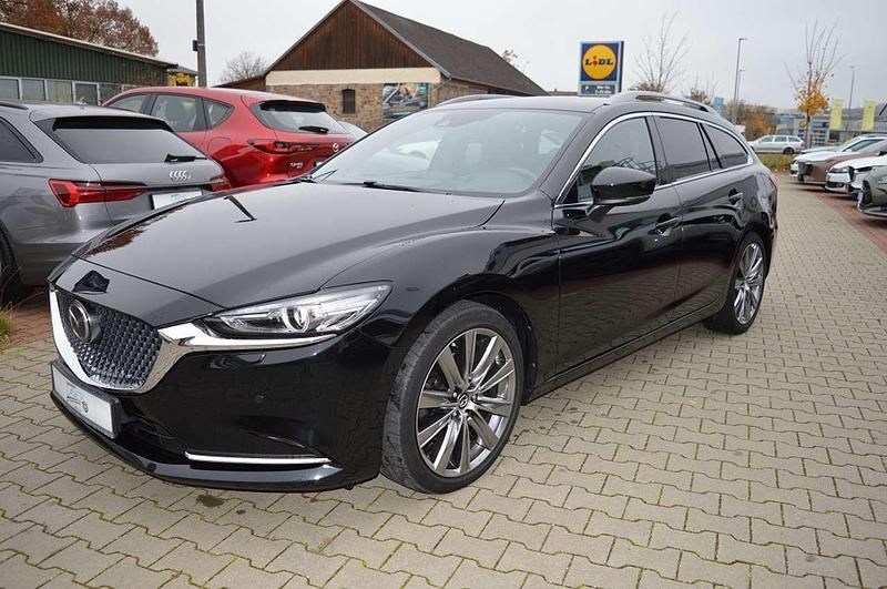 Jet black Gebraucht 2019 Mazda 6 Inclusive Kombi | 16.800 € (Guter Preis) - Bild 1/4