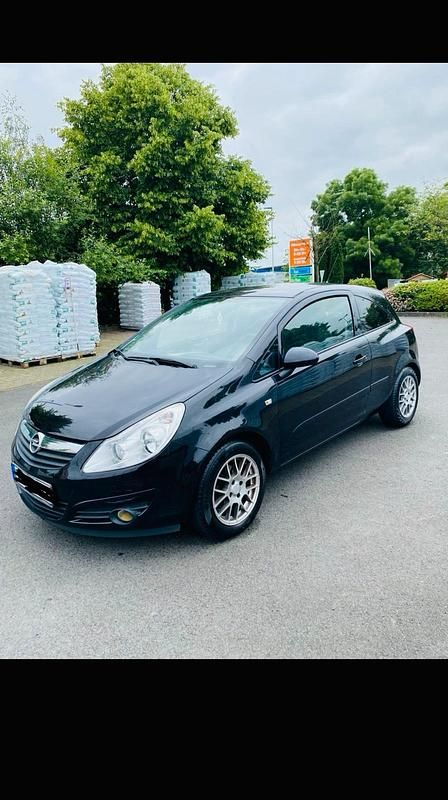 Schwarz Gebraucht 2007 Opel Corsa Coupé | 2.000 € - Bild 1/4