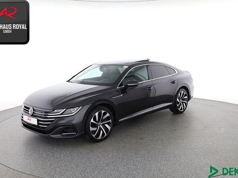 Grau (metallic) Gebraucht 2022 VW Arteon R-line Limousine | 29.880 € (Fairer Preis) - Bild 1/4
