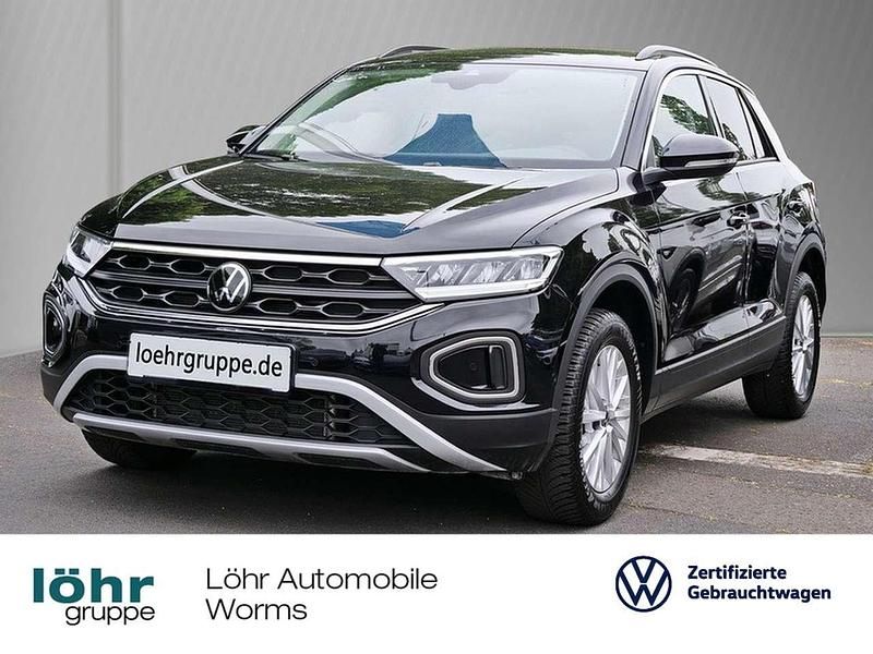 Deep black perleffekt Gebraucht 2024 VW T-Roc Life SUV | 24.980 € (Superpreis) - Bild 1/4