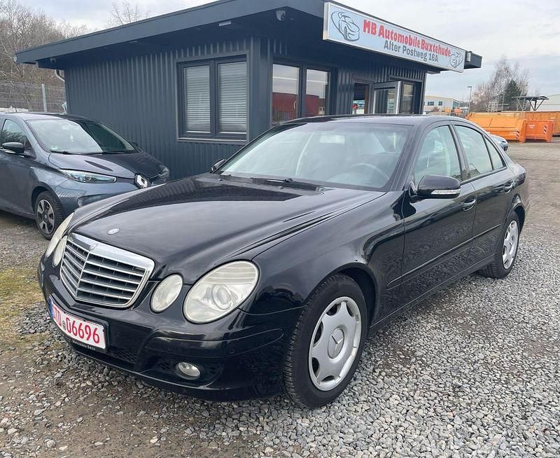 Schwarz Gebraucht 2007 Mercedes E200 Limousine | 4.999 € (Superpreis) - Bild 1/4
