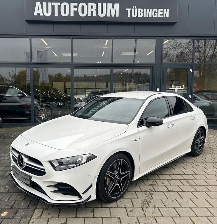 Polarweiss unilack Gebraucht 2021 Mercedes A35 AMG AMG Limousine | 34.990 € (Guter Preis) - Bild 1/4