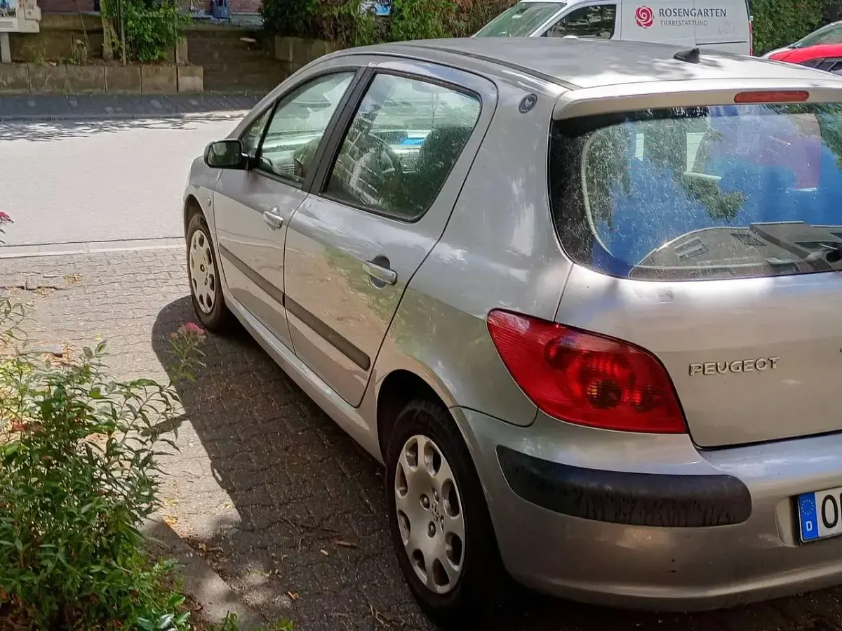 Gebraucht Peugeot 307 110 PS (80 kW) 2003 Silber Limousine