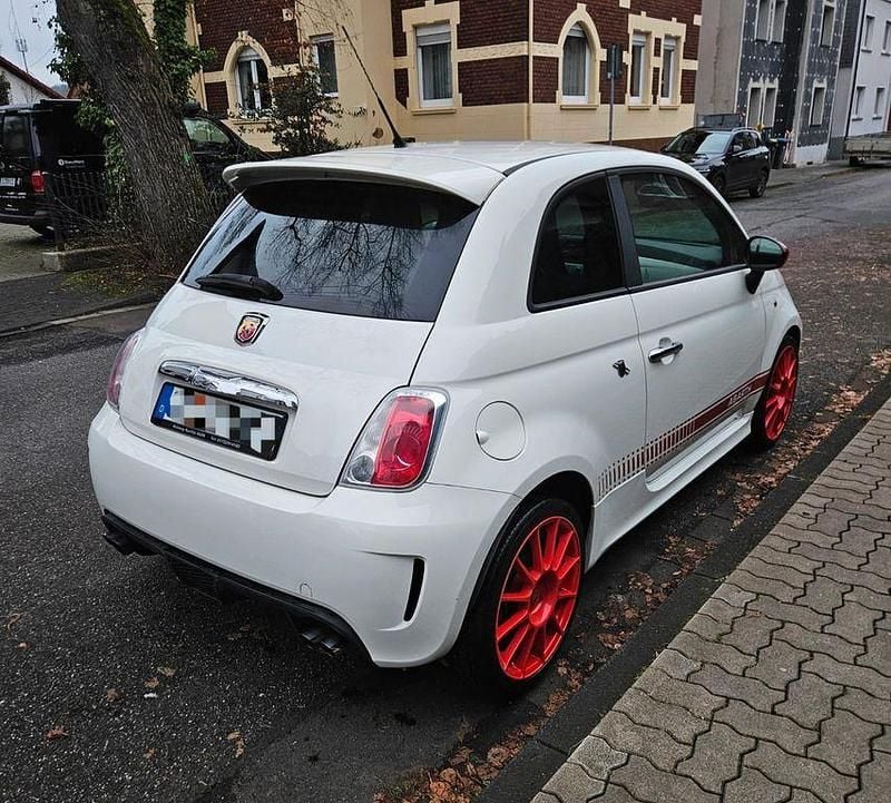 Gebraucht Abarth 500 135 PS (99 kW) 2008 Weiß Kleinwagen