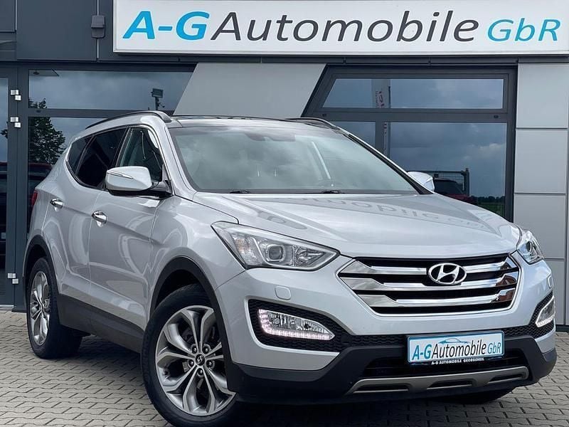 Silber Gebraucht 2013 Hyundai Santa Fe Premium SUV | 17.500 € (Teuer) - Bild 1/4