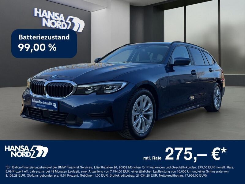 Blau Gebraucht 2022 BMW 320e Limousine | 25.750 € (Fairer Preis) - Bild 1/4