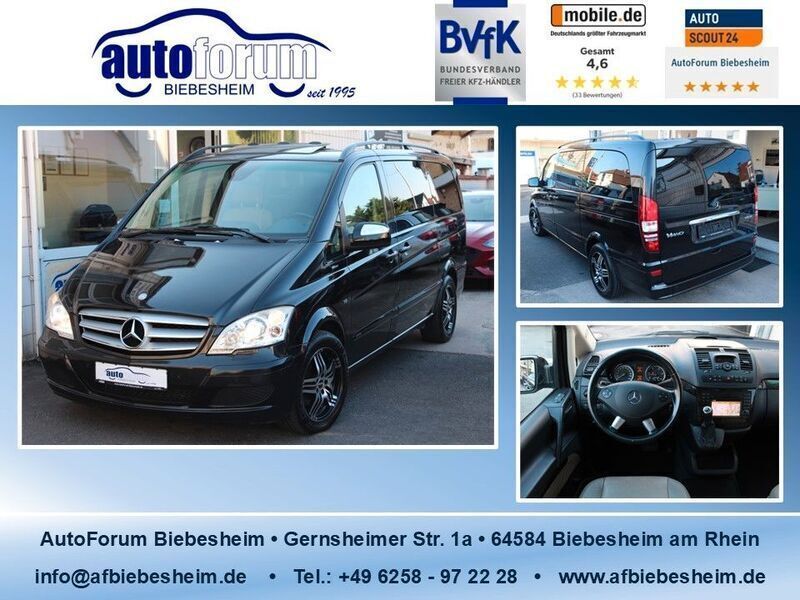 Schwarz Gebraucht 2011 Mercedes Viano Van / Kleinbus | 14.999 € (Superpreis) - Bild 1/2