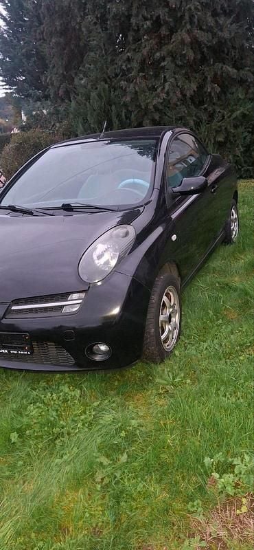 Schwarz Gebraucht 2006 Nissan Micra Kleinwagen | 210 € (Superpreis) - Bild 1/4