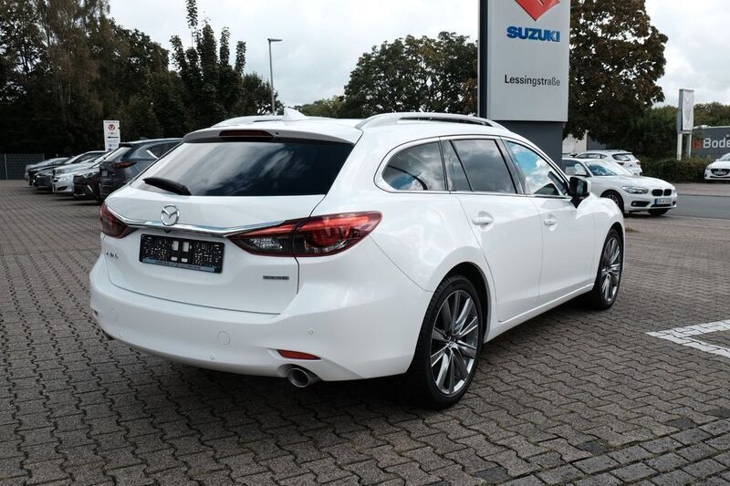 Gebraucht Mazda 6 Sports-Line 194 PS (142 kW) 2020 Weiß Kombi