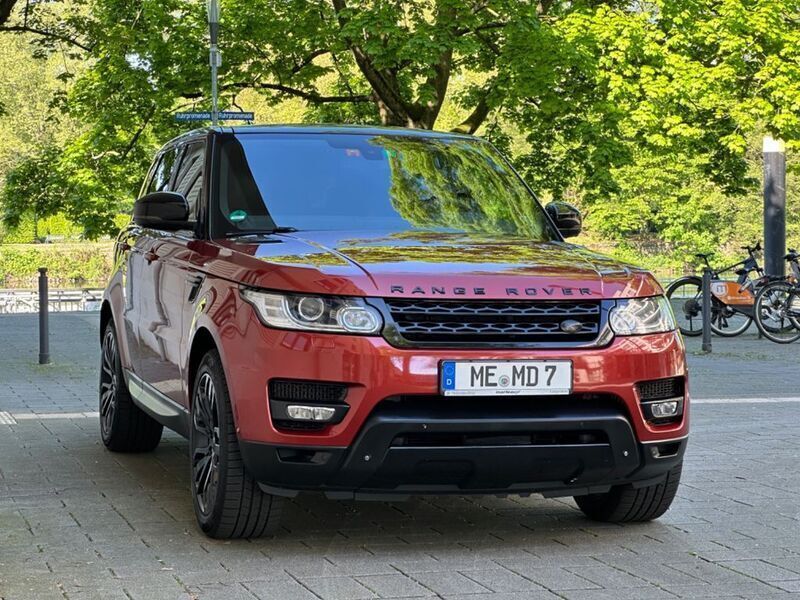 Rot Gebraucht 2014 Land Rover Range Rover Sport HSE Dynamic SUV | 20.500 € (Etwas zu teuer) - Bild 1/4