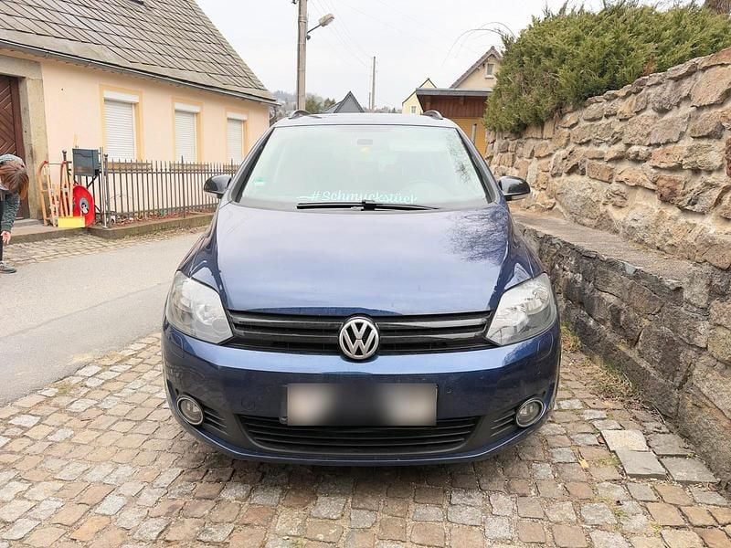 Gebraucht VW Golf Plus Cross 105 PS (77 kW) 2012 Blau Van / Kleinbus