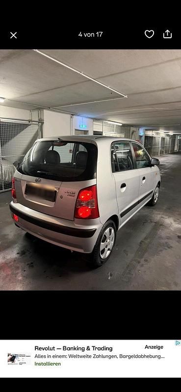 Gebraucht Hyundai Atos 58 PS (42 kW) 2006 Silber Kleinwagen