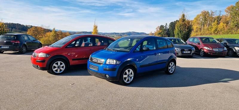 Blau Gebraucht 2003 Audi A2 Kleinwagen | 4.350 € (Etwas zu teuer) - Bild 1/4