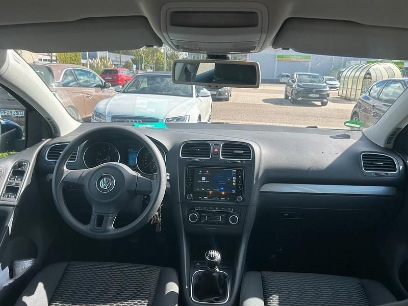 Blau Gebraucht 2009 VW Golf VI Comfortline Kleinwagen | 5.100 € (Guter Preis) - Bild 1/4