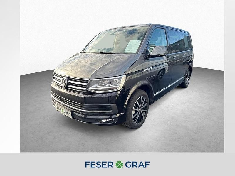 Indiumgrau metallic/deep black perleffekt Gebraucht 2017 VW Multivan Highline Van | 37.980 € (Fairer Preis) - Bild 1/4