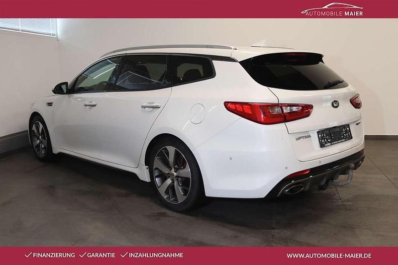 Gebraucht Kia Optima GT 245 PS (180 kW) 2017 Weiß Kombi
