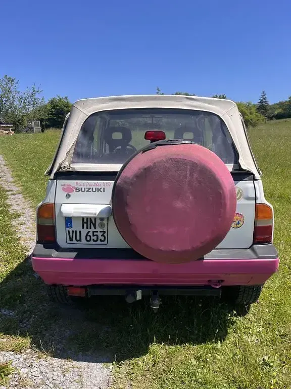 Gebraucht Suzuki Vitara 80 PS (58 kW) 1996 Weiß Cabrio