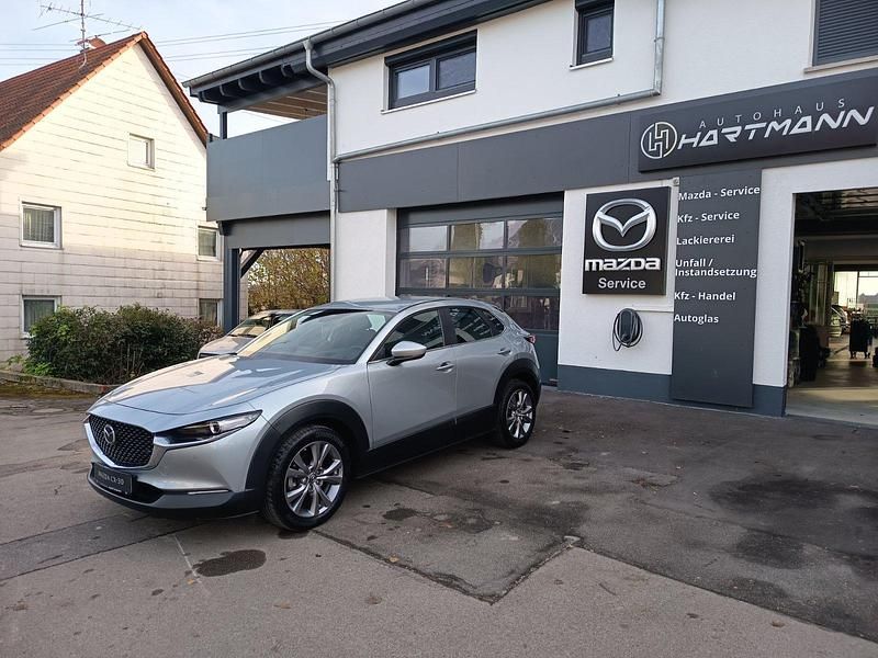 Silber Gebraucht 2021 Mazda CX-30 Selection SUV | 18.950 € (Superpreis) - Bild 1/4