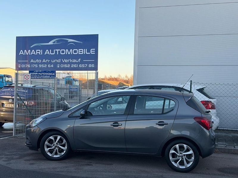 Gebraucht Opel Corsa Edition 90 PS (66 kW) 2015 Grau Kleinwagen
