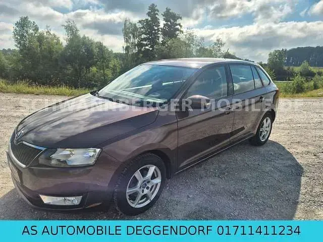 Gebraucht Skoda Rapid Ambition 90 PS (66 kW) 2016 Braun Kleinwagen