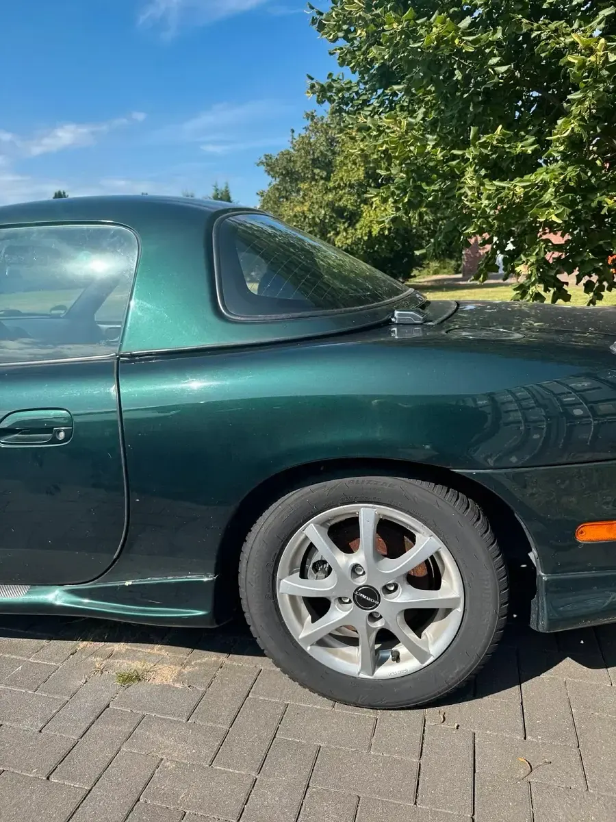 Gebraucht Mazda MX5 145 PS (106 kW) 1998 Grün Cabrio