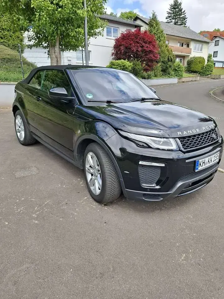 Gebraucht Land Rover Range Rover evoque HSE Dynamic 179 PS (131 kW) 2016 Schwarz Cabrio