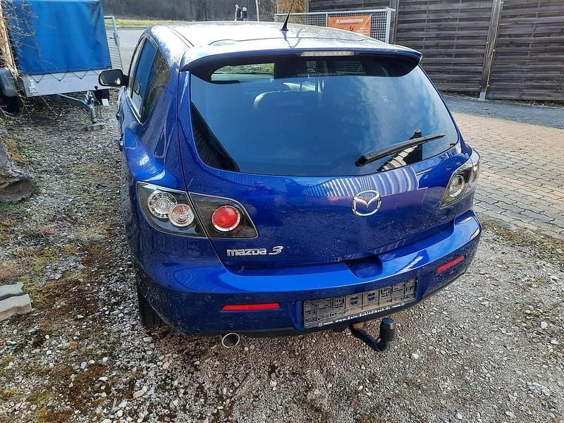 Gebraucht Mazda 3 Active Plus 143 PS (105 kW) 2008 Blau Limousine
