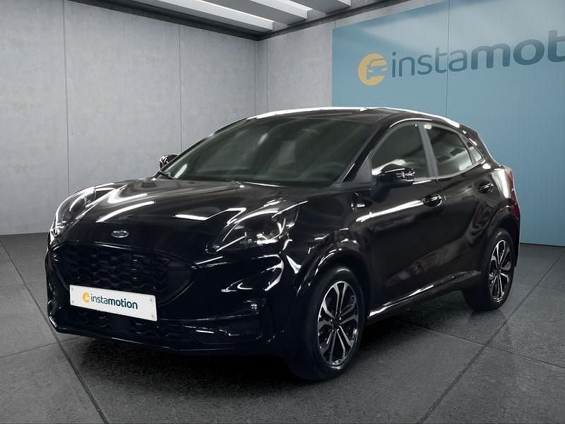 Schwarz Gebraucht 2024 Ford Puma SUV | 23.649 € (Guter Preis) - Bild 1/4