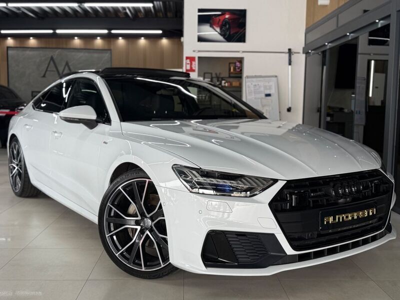 Weiß Gebraucht 2018 Audi A7 S-Line Kleinwagen | 51.950 € (Teuer) - Bild 1/4