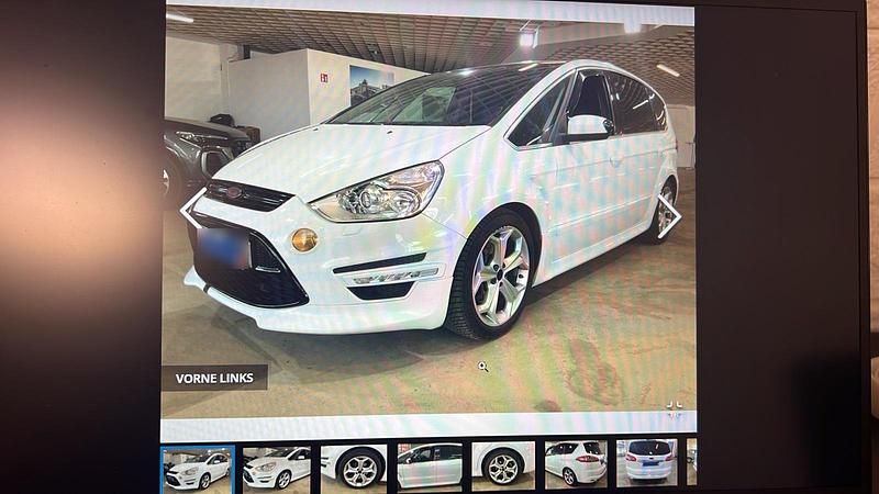Gebraucht Ford S-MAX S 203 PS (149 kW) 2011 Weiß Van / Kleinbus