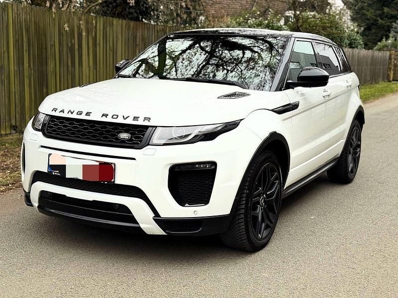 Weiß Gebraucht 2017 Land Rover Range Rover evoque Black Edition SUV | 16.500 € (Superpreis) - Bild 1/4