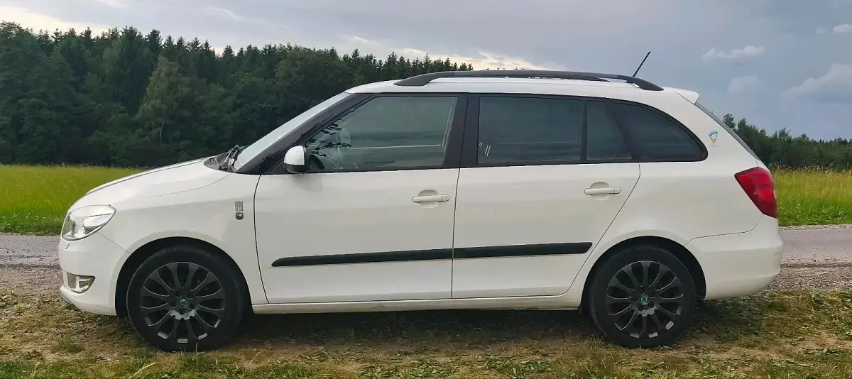 Gebraucht Skoda Fabia 86 PS (63 kW) 2013 Weiß Kombi