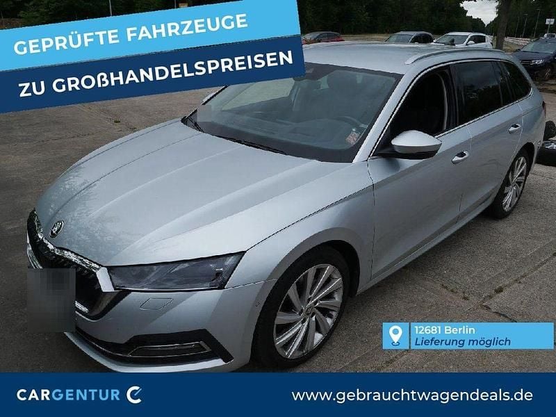 Brilliant silber (metallic) Gebraucht 2021 Skoda Octavia First Edition Kombi | 17.307 € (Guter Preis) - Bild 1/2